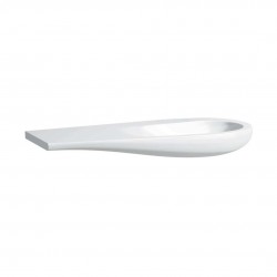 Laufen - Il Bagno Alessi One Nábytkové umyvadlo 120x50 cm, bez otvoru pro baterii, s LCC, bílá (H8149744001091)