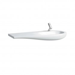 Laufen - Il Bagno Alessi One Nábytkové umyvadlo 120x50 cm, s 1 otvorem pro baterii, s LCC, bílá (H8149744001041)