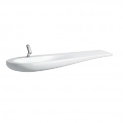 Laufen - Il Bagno Alessi One Nábytkové umyvadlo 160x50 cm, s 1 otvorem pro baterii, s LCC, bílá (H8149714001041)