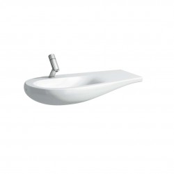 Laufen - Il Bagno Alessi One Nábytkové umyvadlo 90x50 cm, s 1 otvorem pro baterii, s LCC, bílá (H8149754001041)