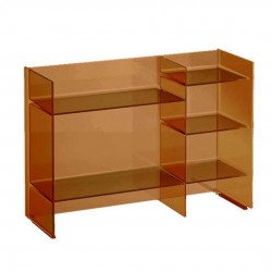 Laufen - Kartell Policový regál, 75x26x53 cm, jantar (H3893310810001)