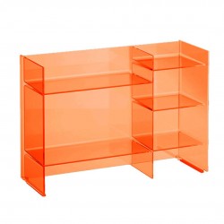 Laufen - Kartell Policový regál, 75x26x53 cm, oranžová (H3893310820001)