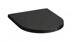 Laufen - Kartell WC sedátko, SoftClose, černá (H8913330200001)