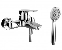 Laufen - Laurin Vanová baterie s příslušenstvím, chrom (HF500760100600)