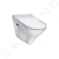Laufen - Libertyline Závěsné WC, 700x360 mm, bílá (H8214700000001)