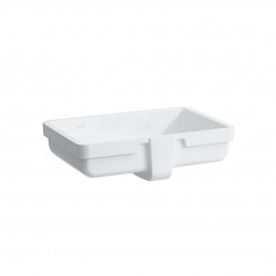 Laufen - Living Umyvadlo vestavné 55x36 cm, bez otvoru pro baterii, bílá (H8124300001551)