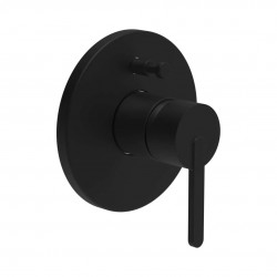 Laufen - Lua Baterie pod omítku, pro 2 spotřebiče, matná černá (H3210860810001)