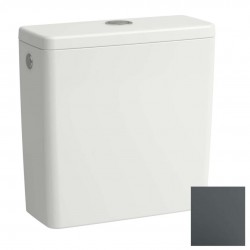 Laufen - Lua Splachovací nádržka, DualFlush, boční přívod vody, matný grafit (H8270827589721)