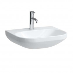 Laufen - Lua Umyvadlo 46x55 cm, bez přepadu, otvor pro baterii, LCC, bílá (H8110814001561)