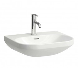 Laufen - Lua Umyvadlo 46x55 cm, s přepadem, otvor pro baterii, bílá (H8110810001041)
