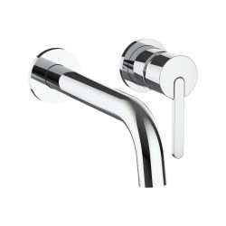 Laufen - Lua Umyvadlová baterie pod omítku, 2-otvorová instalace, Eco+, s tělesem, chrom (H3115F60041201)