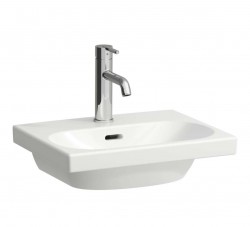 Laufen - Lua Umývátko nábytkové 45x35 cm, s přepadem, otvor pro baterii, bílá (H8160800001041)