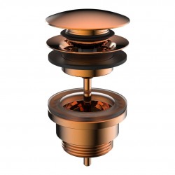 Laufen - Odtokové soupravy Umyvadlová výpusť, Click-clack, zlatorůžová (H3709890821041)