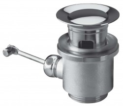 Laufen - Příslušenství Automatická umyvadlová výpusť, chrom (HF104469100000)