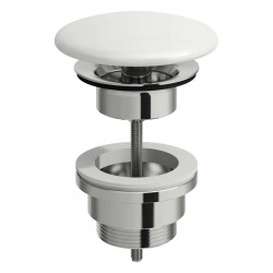 Laufen - Příslušenství Neuzavíratelná umyvadlová výpusť, matná bílá (H8981847570001)