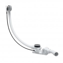 Laufen - Příslušenství Vanová odtoková a přepadová souprava, chrom (H2944570000001)