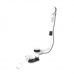 Laufen - Příslušenství Vanová odtoková a přepadová souprava, lesklá bílá (H2951422610001)