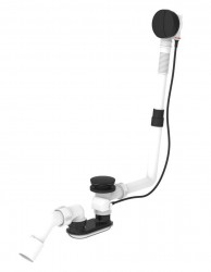 Laufen - Příslušenství Vanová odtoková a přepadová souprava, matná černá (H2951424500001)