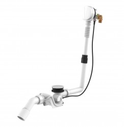 Laufen - Příslušenství Vanová odtoková a přepadová souprava s napouštěním, lesklá bílá (H2951432610001)