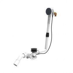 Laufen - Příslušenství Vanová odtoková a přepadová souprava s napouštěním, matná černá (H2951434500001)