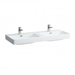 Laufen - Pro S Dvojumyvadlo, 120x47 cm, 2 otvory pro baterie, bílá (H8149660001041)