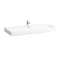 Laufen - Pro S Umyvadlo, 120x47 cm, 1 otvor pro baterii, bílá (H8149650001041)