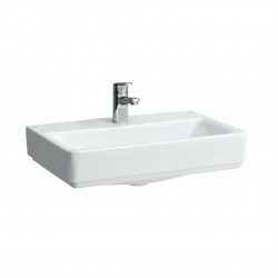Laufen - Pro S Umyvadlo Compact, 55x38 cm, 1 otvor pro baterii, bez přepadu, bílá (H8179580001561)