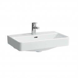 Laufen - Pro S Umyvadlo Compact, 60x38 cm, 1 otvor pro baterii, s LCC, bílá (H8179594001041)
