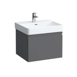 Laufen - Pro S Umyvadlová skříňka, 55x37x39 cm, 1 zásuvka, grafit mat (H4830320954801)