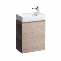 Laufen - Pro S Umyvadlová skříňka s dvířky a boční policí vlevo, 47x28x61 cm, světlý dub (H4830020954791)