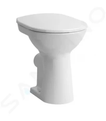 Laufen - Pro Stojící WC, zadní odpad, matná bílá (H8259557570001)