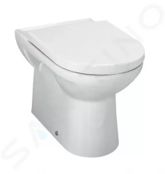 Laufen - Pro Stojící WC, zadní/spodní odpad, matná bílá (H8229517570001)
