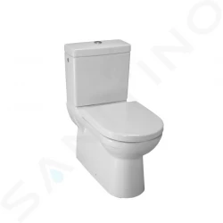 Laufen - Pro WC kombi mísa, 670x360 mm, zadní/spodní odpad, bílá (H8249580000001)