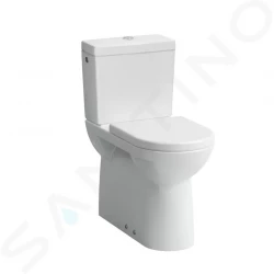 Laufen - Pro WC kombi mísa, 700x360 mm, zadní/spodní odpad, bílá (H8249550000001)