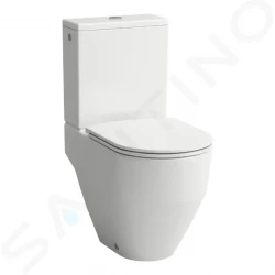 Laufen - Pro WC kombi mísa, Vario odpad, Rimless, LCC, bílá (H8259644000001)