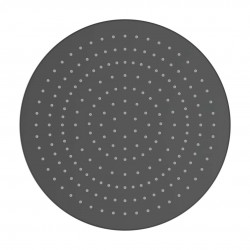 Laufen - Sprchové příslušenství Hlavová sprcha, průměr 30 cm, matná černá (H3679810812321)