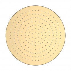 Laufen - Sprchové příslušenství Hlavová sprcha, průměr 30 cm, matná světle zlatá (H3679810832321)