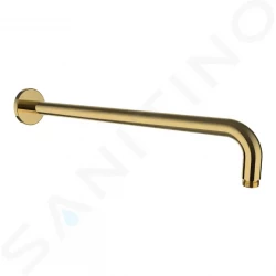 Laufen - Sprchové příslušenství Sprchové rameno nástěnné, 420 mm, lesklá zlatá (HF960109463001)