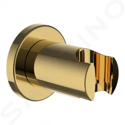 Laufen - Sprchové příslušenství Sprchový držák TwinCurve, lesklá zlatá (HF504779463000)