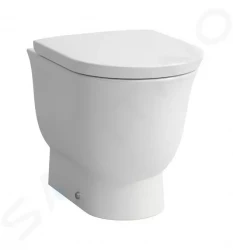 Laufen - The New Classic Stojící WC, zadní/spodní odpad, Rimless, matná bílá (H8238517570001)