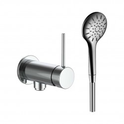 Laufen - Twinplus Slim Sprchová baterie pod omítku, s příslušenstvím, chrom (HF505455100000)