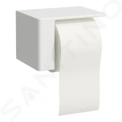 Laufen - VAL Držák toaletního papíru s krytem, bílá (H8722800000001)