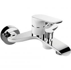 Laveo - Alea - nástěnná vanová baterie bez příslušenství (BLE_610D)