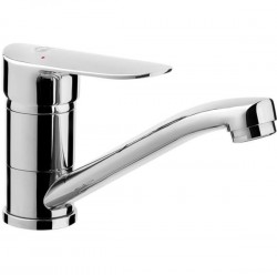 Laveo - Appia - stojánková umyvadlová baterie s otočným ramínkem, chrom (BLP_026D)