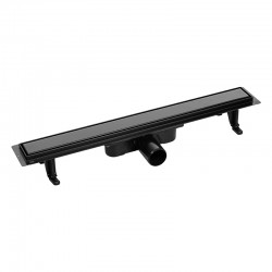 Laveo - Basso - sprchový žlab 80 cm, černá (COB_780D)