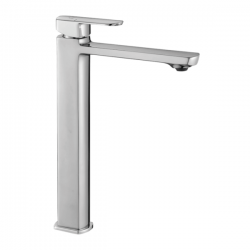 Laveo - Calla - stojánková umyvadlová baterie na desku, chrom (BAC_02ND)