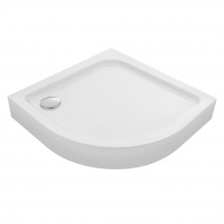 Laveo - Desna - čtvrtkruhová sprchová vanička 90x90 cm (JBD_696Z)