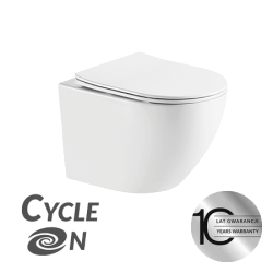 Laveo - Desna CycleOn 2.0 - WC mísa bez okraje včetně sedátka (VMD_610S)