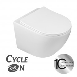 Laveo - Desna CycleOn - WC mísa bez okraje včetně sedátka (VMD_609S)