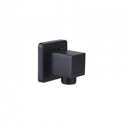 Laveo - Kvadrato - úhlové připojení sprchové hadice,černá (NPQ_761K)